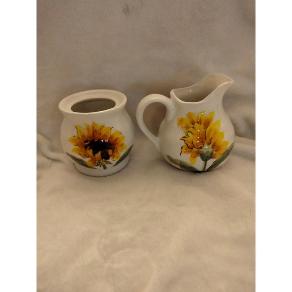 Maxcera Summer Breeze Creamer/ Sugar Bowl - Picture 5 of 11
